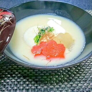 京都のお正月。白味噌雑煮(^^♪